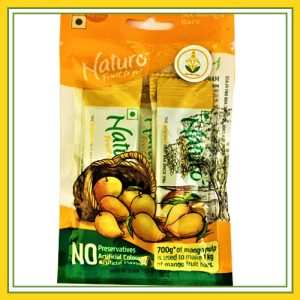 Naturo Mango Fruit Bar - 6 Packs (Each pack 7g x 6 pcs)