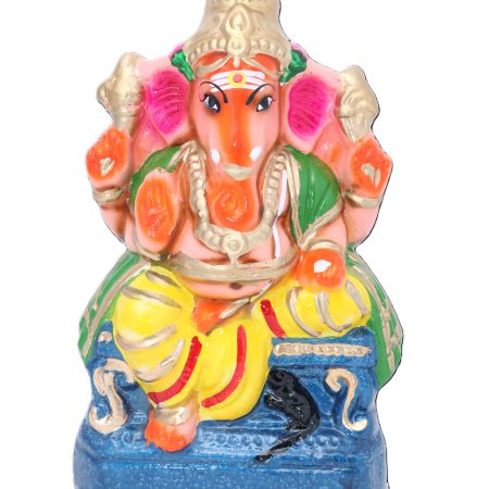 Simhasanam 9 inch -Color Clay